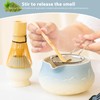 Matcha Set für Zeremonie: 1 Stück Keramik Matcha Tee Set,