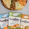 Dolcetto Oven Baked Crostini Crackers, Three Cheese Flavor, 7.05 Oz