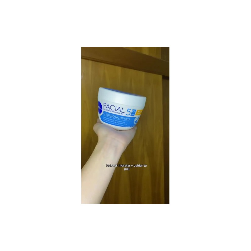 Crema Facial Hidratante NIVEA 5en1 Sensación Ligera 200 ml