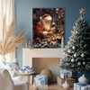 Christmas Canvas Wall Decor Santa Claus Crafting Holiday Ornaments Pictures