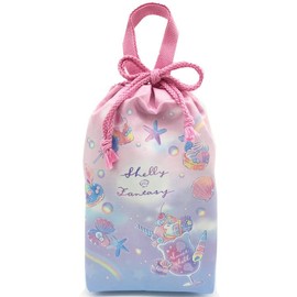 Kamio Japan SHELLY FANTASY Shoe Bag, Normal Type, Back to School, Shoe Bag, One Size