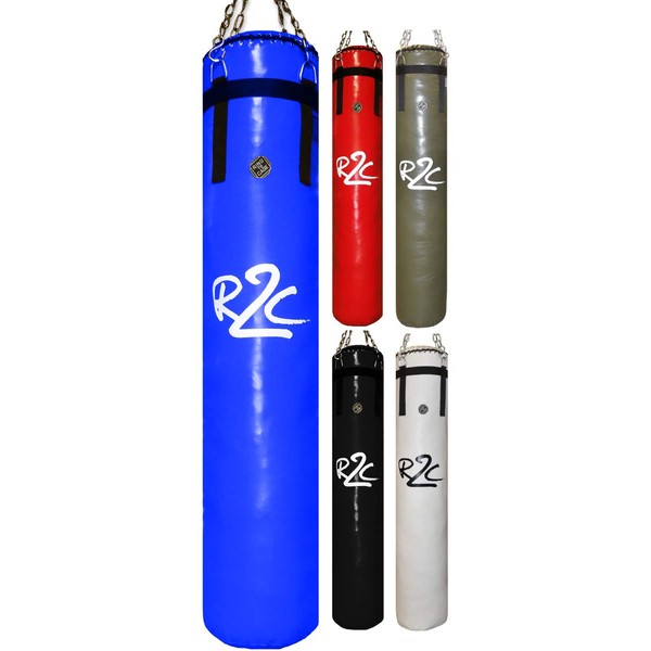 Muay Thai Banana Heavy Bag - Unfilled (Blue)
