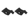 2Pcs Baseball Training Catching Glove Black Soft Comfortable Mini Baseball