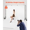 VEVOR Backdrop Stand, 6.5 x 10 ft Adjustable Photo Backdrop