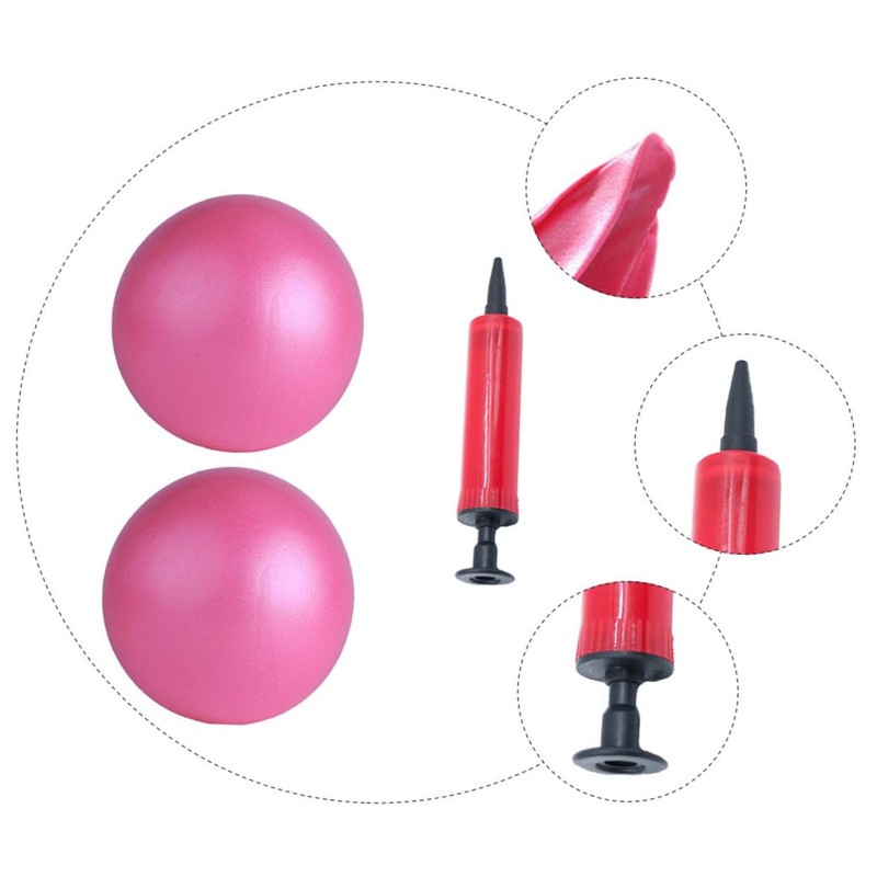 BESPORTBLE 1 Set of Anti-Burst PVC Exercise Balls Balancing Stability