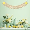 FAKTEEN Lemonade Burlap Banner Rustic Lemon Stand Party Supplies, Garland