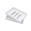 Ceramic Soap Dish Bar Soap Holder Double Layer Soap Tray