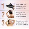 Herbishh Chestnut Brown Shampoo for Gray Hair, Hair Dye Shampoo