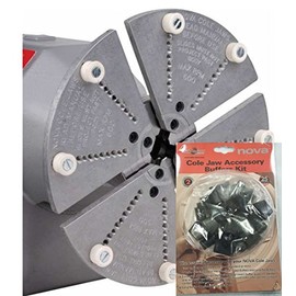 Teknatool 10" Cole JAW Set (JSCOLE) for NOVA Chucks with Accessory Buffer KIT (6030)