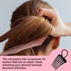 4Pcs Comfortable Hair Bandette Comb Band Easy Convenient Use Hair
