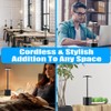 MIOBLUE Cordless LED Table Lamp,5000mAh Rechargeable Battery Powered Desk Lamp,3
