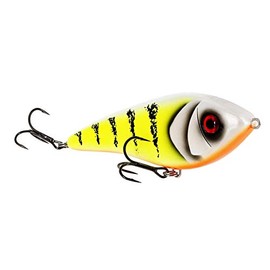 Westin Swim Glidebait Jerkbait, Colour: Bait Bash Ice Perch, Length/Weight/Swimming Behaviour: 10 cm/34 g/Sinking