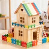 MAHIONG 5000 PCS 4.5 Inch Natural Wood Popsicle Sticks Bulk,