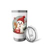 Cute Christmas Ghost Gingerbread Hot Cocoa Holiday Fun Stainless Steel