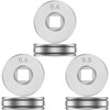 Abizarch 3Pcs Wire Feed Drive Roller 0.6/0.8 0.8/1.0 Stainless Steel