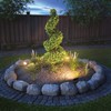 ledscom.de FLIN LED Garden Spotlight with Ground Spike and Plug