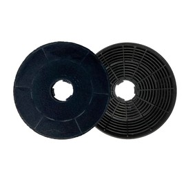 AF 100 Berfico Activated Carbon Replacement Filter / Amica KF 17146 Suitable Alternative Product to Silverline AF100 / for Specific Silverline Cooker Hoods / 1 Set of 2 Replacement Filters