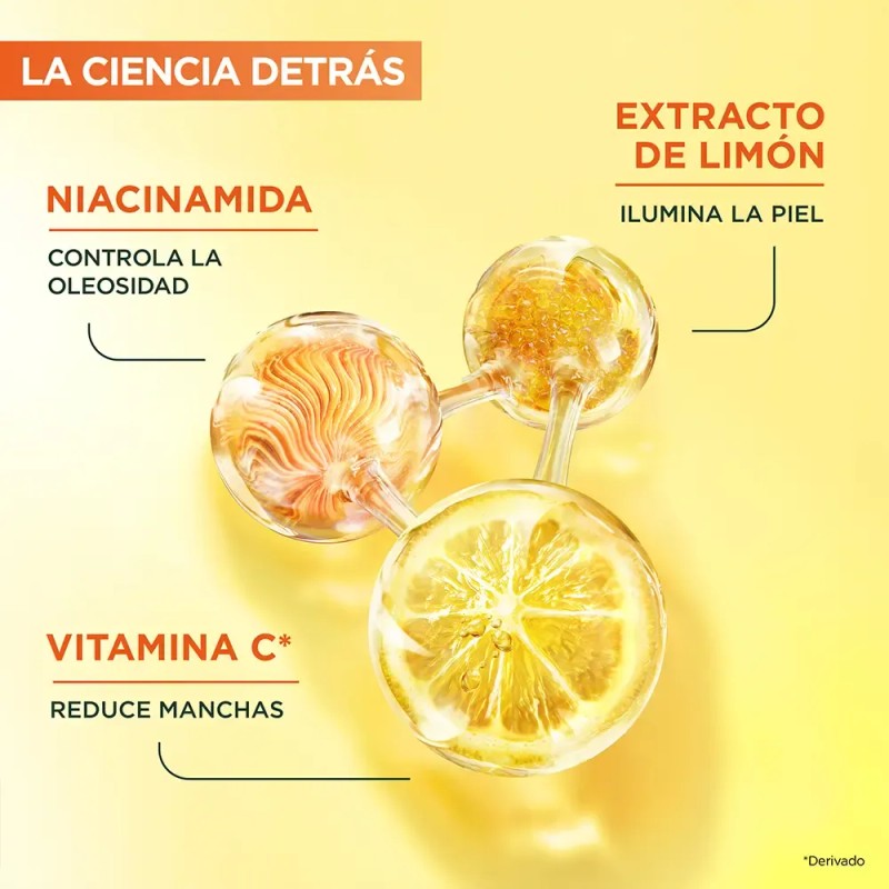 Crema Hidratante Tono Uniforme Express Aclara FPS30 50 ml Garnier