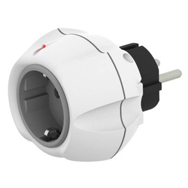 Ehmann 0460x0500 Ueberspannungsschutz-Zwischenstecker Weiß