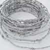 YAGJIA Barbed Wire 50 Ft, 4 Point Barbed Wire Fence,