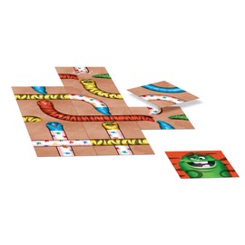 Crazy Worms - Auf die Wurmer, fertig, los! The funny tile game.