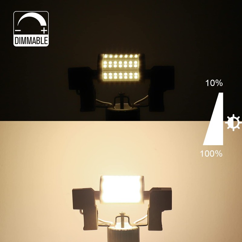 Familite R7S LED Bulb 78MM, 15W Dimmable J78 Flood Light,
