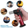JETPRO Butane Torch Lighter One-hand Operation Kitchen Cooking Torch for