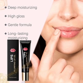 Plumpify Plumping Serum Oil, Plumpify Lip Oil Plumper, Natural Lip Boosting Serum, Moisturizing Plumping LipSerum, Hydrating & Nourishing Lips Oils, Reduce Lip Lines, EverydayLip Care (2Pcs)