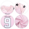 Oversized Pink Jersey for Women - V Neck Football Jerseys