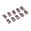 10 Pcs Turning Inserts Carbide CNC Tool Blades Lathe Turning