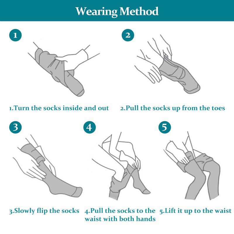 Blahhey M Compression Pantyhose for Women & Men, Footless Compression