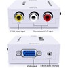 ZPZGOG Mini AV2 VGA Video Converter Box AV RCA CVBS