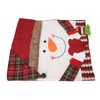 Xmas Dinner Chair Back Covers Easy To Install Soft Anti