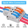 MELIFE 10PCS Lever Wire Connectors, 2 in 6 Out Quick