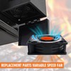 YAOAWE Upgraded Precision Control Fan Replacement for Char-Griller Gravity Fed