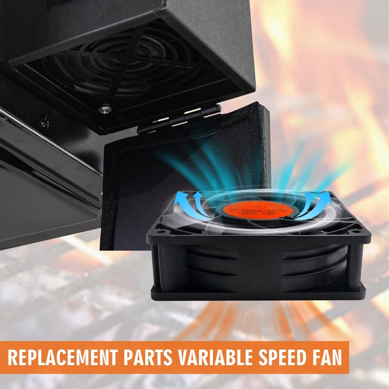 YAOAWE Upgraded Precision Control Fan Replacement for Char-Griller Gravity Fed