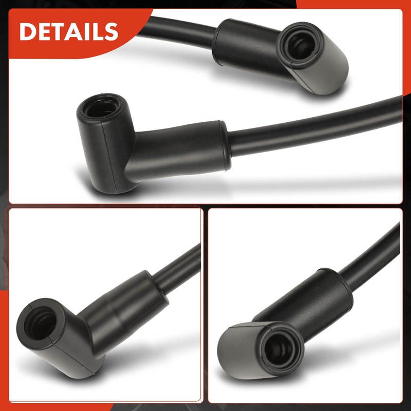 A-Premium 4PCS Spark Plug Wires Compatible with Johnson Evinrude 90-115Hp