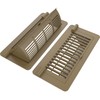 Floor Vent Cover 2 Pack, Heat Air Vent Deflectors for