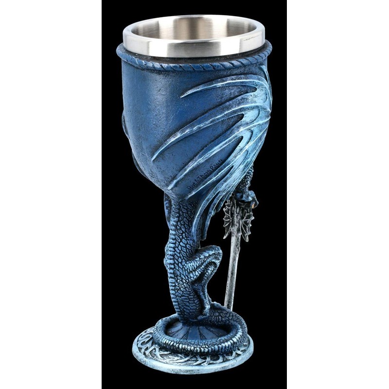 Dragon Fantasy Drinking Goblet Sea Blade Design by Ruth Thompson