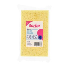 Sorbo Large Viscose Sponge, High Quality, Streak Free Results, Absorbs High Amounts of Water, Cleaning Essential