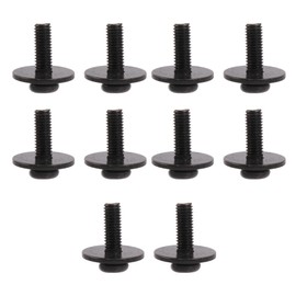 Etfbuy 10pcs Snare Drum Screws DIY Bass Drum Mounting Screws Replacement Drummer Screws Accessory M5x16mm