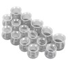 15pcs Chair Leg Protectors Silicone Felt Bottom Chair Leg Covers