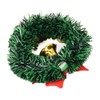 10PCS Dollhouse Christmas Wreaths Simulation Plastic Garland Model for 1/12