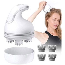 AnnuoYi Electric Scalp Massager,Handheld Cordless Electric Hair Scalp Massage,for Relaxing Neck Arm Leg Scalp Face Improve Blood Circulation
