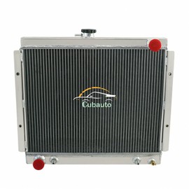 Cubauto All Aluminum Radiator Compatible with 1984-1995 86 Toyota Pickup 4 Runner SR5 DLX AT/MT 2.4L L4 1985 1986 1987 1988 1989 1990 1991 1992 1993 1994-3 Rows Radiators