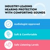 HearMuffs Sounds, White - Over-the-Ear Hearing Protection for Infants &