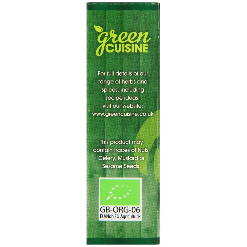 Green Cuisine Organic Ginger Ground 30 g (Pack of 6)