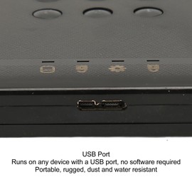 Domary Encrypted Hard Drive Enclosure Portable USB3.0 Password Access