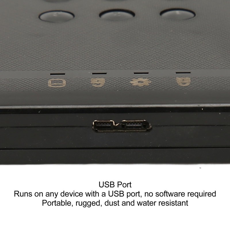 Domary Encrypted Hard Drive Enclosure Portable USB3.0 Password Access