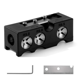 ZLLkeji Billiard Pool Cue Tips Repair Tool 11 in 1 Pool Cue Tip Shaper Multifunctional Billiard Tip Tool Snooker Billiard Cue Accessories Trimmer Polisher Shaper Tapper